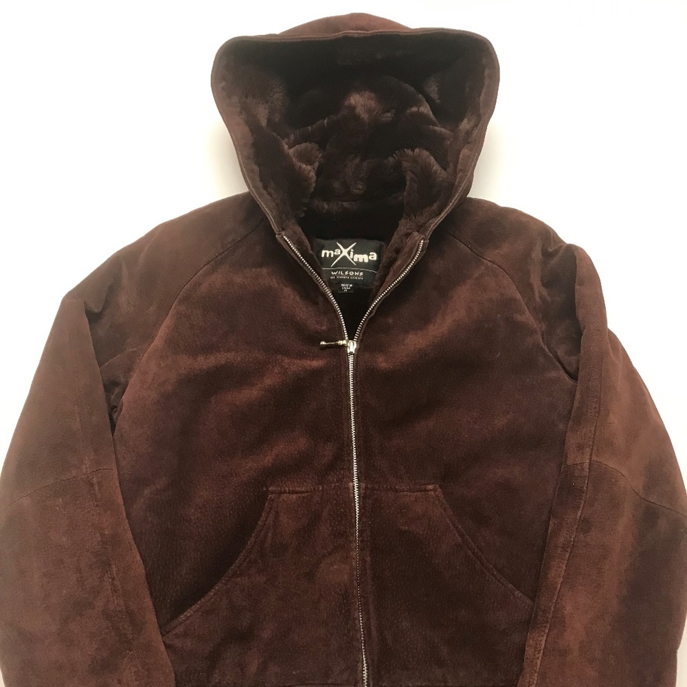 Maxima Wilsons Women’s Leather Suede Jacket